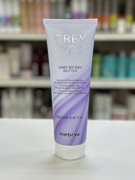 Тонирующая маска для волос Inebrya Greylosophy Grey By Day Butter 250мл 2249775375 фото