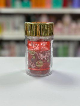 Витамины для волос "Мягкость сакуры" Ellips Hair Vitamin Heat Protection 50шт 2597657537 фото