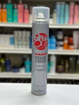 Лак для волос Kleral System Black Out Extra Strong Polymer Spray 500 мл Экстрасильная фиксация 38364553643 фото