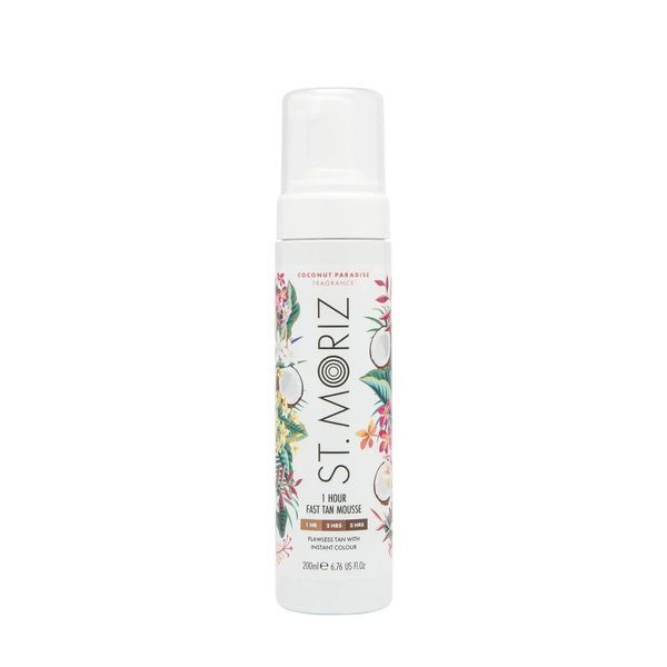Мусс-автозагар для экспресс загара тела St.Moriz Fast Tan Coconut Paradise 200 мл 2541138147 фото