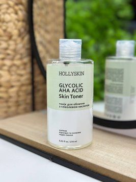 Тонер для лица с гликолевой кислотой AHA Hollyskin Glycolic Acid Skin Toner 250мл 984984654 фото