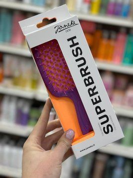 Расческа для волос Janeke Superbrush фуксия с малиновым 86SP226VIO 2591410340 фото