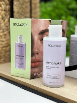 Охлаждающий тонер для лица с артишоком Hollyskin Artichoke Skin Toner 150мл 498465141 фото