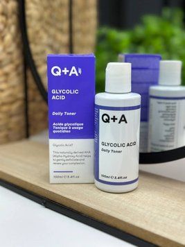 Тонер для лица с гликолевой кислотой Q+A Glycolic Acid Daily Toner 100ml 965464685 фото
