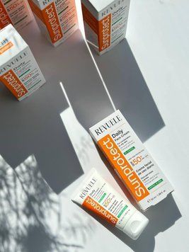 Солнцезащитный крем жирной кожи для лица SPF 50+ Revuele Sunprotect Daily Sun cream 50мл 2656922047 фото