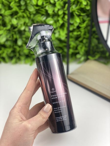 Термозащитный спрей для волос с маслом марулы Bogenia Marula Oil Thermal Protection 250 мл 1811663231 фото