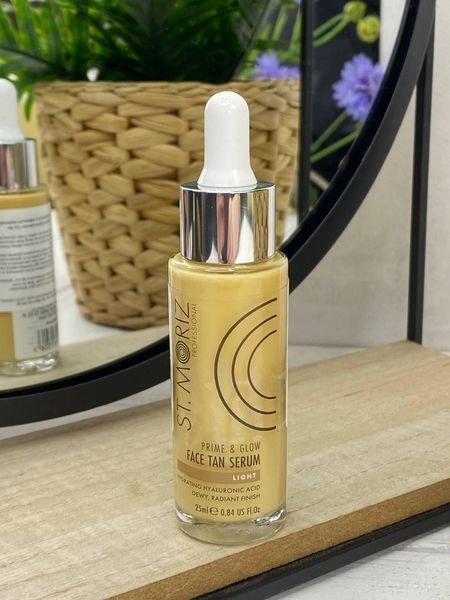 Сироватка-автозасмага для обличчя з гіалуроновою кислотою St. Moriz Professional 25мл Термін придатності до 12.2025р 2561971262 фото