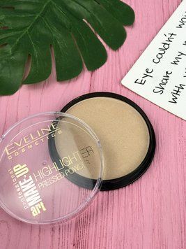 Хайлайтер для лица Eveline Cosmetics Highlighter Pressed Powder Art Professional 55 Golden 1107389848 фото