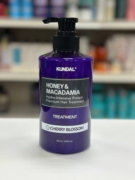 Кондиционер-маска для волос "Вишневый Цвет" Kundal Honey & Macadamia Treatment Cherry Blossom 500ml 15445445 фото