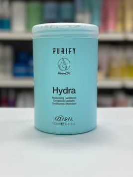 Увлажняющий кондиционер для волос с протеинами Kaaral Purify Hydra 1000мл 2611256877 фото