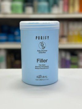 Маска-филлер для волос с кератином и гиалуроновой кислотой Kaaral Purify Filler Mask 1000мл 2598418448 фото