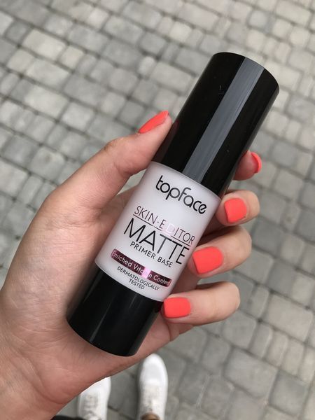 База под макияж с матовым эффектом TopFace Skin Editor Matte Primer Base 1336928425 фото