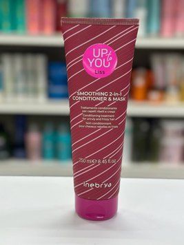 Маска-кондиционер 2 в 1 для разглаживания волос Inebrya Up To You Liss Smoothing 2-in-1 Conditioner & Mask 250 мл 20356853683 фото