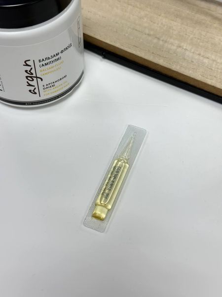 Бальзам-флюїд з аргановою олією для пошкодженого волосся в ампулах Profi Style Argan 1шт 3мл 2527356646 фото
