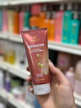 Несмываемый кондиционер для волос Keratin Leave-in Hair Treatment Bogenia 100мл 2551378363 фото