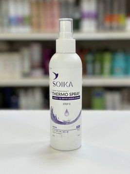 Спрей-термозащита для волос "Защита и легкое расчесывание" Soika 200мл 2360849854 фото