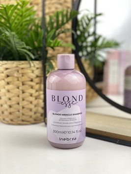 Хелатирующий шампунь для блонда Inebrya Blonde Miracle Shampoo 300мл 1968912934 фото