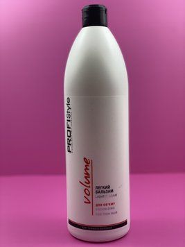 Бальзам для волос легкий для объема Profi style 1000мл 1436647501 фото