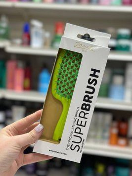 Щетка для волос Janeke Superbrush неоново-зеленая 86SP226LIM 65165165 фото