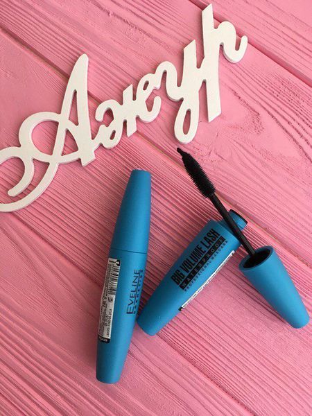 Водостойкая тушь для ресниц Eveline Cosmetics Big Volume Lash Professional Mascara 645679468 фото