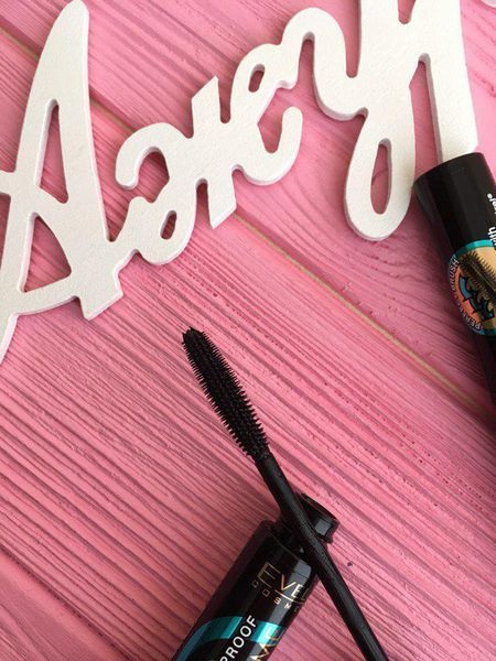 Водостойкая тушь для объема ресниц Eveline Cosmetics 4D Extension Volume&Waterprof Mascara 645680192 фото