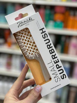 Щетка для волос Superbrush Small Janeke серая с белым 2597388772 фото