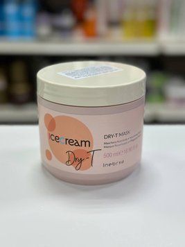 Маска для сухих вьющихся и окрашенных волос Inebrya Mask Dry-T 500мл 1968960346 фото