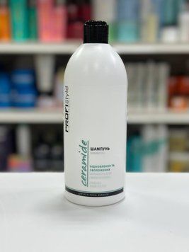 Шампунь для увлажнения и восстановления волос с керамидами ProfiStyle Ceramide Repair 500мл 2535685084 фото