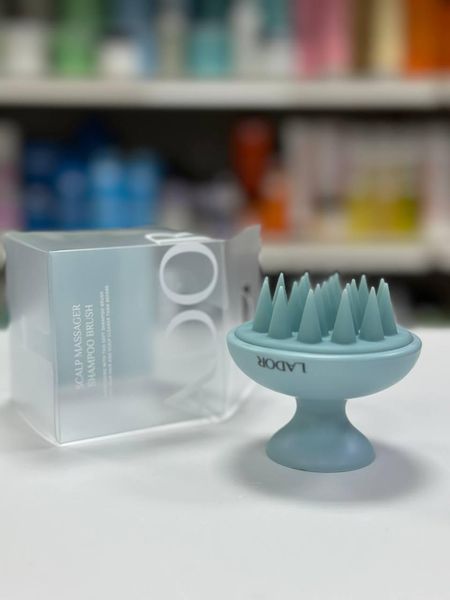 Массажер для кожи головы Lador Scalp Massager Shampoo Brush Light Blue 2551431276 фото