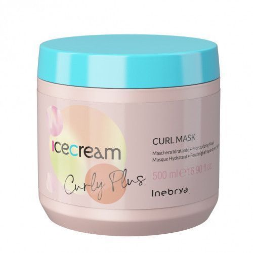 Маска для вьющихся волос и волос с химической завивкой Inebrya Ice Сream Сurl Mask 500мл 1968964612 фото