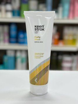 Восстанавливающая маска для вьющихся и волнистых волос KEEN STROK Curly Mask 250 мл 2497663870 фото