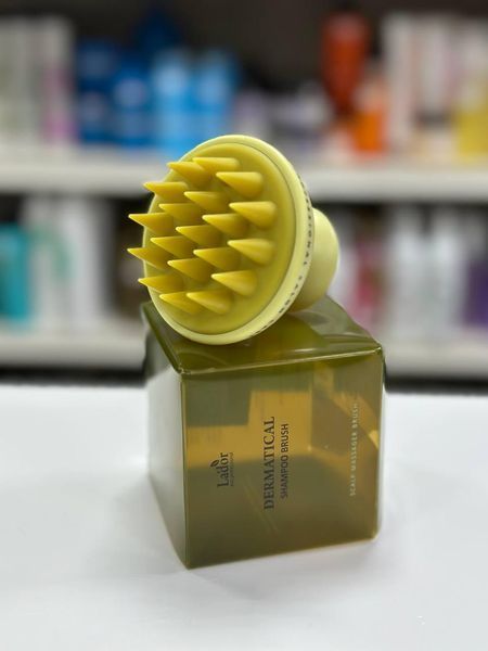Массажер для кожи головы Lador Dermatical Scalp Massager Shampoo Brush Olive 2551439361 фото