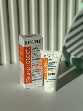 Солнцезащитный увлажняющий крем для лица SPF 50+ Revuele 50мл 2597426511 фото