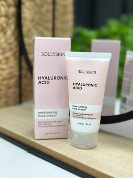 Увлажняющий крем для лица с гиалуроновой кислотой Hollyskin Hyaluronic Acid 50мл 64586485 фото