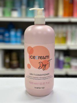 Кондиционер для сухих вьющихся и окрашенных волос Inebrya Conditioner Dry-T 1000мл 1981333536 фото