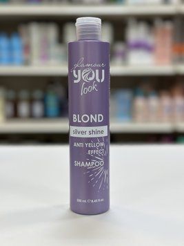 Шампунь для нейтрализации желтизны - You Look Professional Blond Silver Shine Shampoo 250мл 2101036866 фото