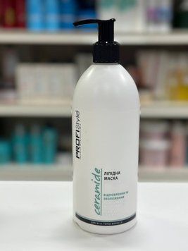 Маска відновлююча та зволожуюча для волосся з керамідами ProfiStyle Ceramide Mask 500 мл 20356853643 фото
