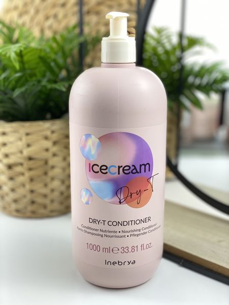 Кондиционер для сухих вьющихся и окрашенных волос Inebrya Conditioner Dry-T 1000мл 1981333536 фото