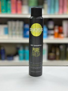 Освежающий сухой шампунь для волос Syoss Pure Fresh Dry Shampoo 200мл 5161516 фото