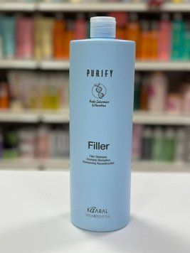 Шампунь для волос с кератином и гиалуроновой кислотой Kaaral Purify Filler Filler Shampoo 1000мл 2611259961 фото