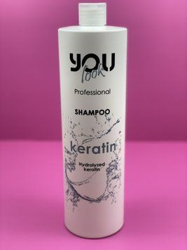Шампунь для волос с кератином You Look Professional 1000 мл 1411410299 фото