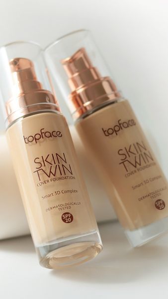Тональный крем TopFace Skin Twin Cover Foundation 1229928966 фото