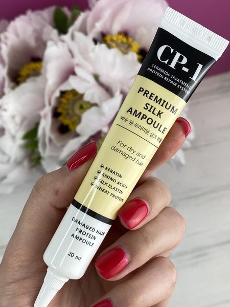 Несмываемая сыворотка с протеинами шелка Esthetic House CP-1 Premium Silk Ampoule 20мл 2247289529 фото