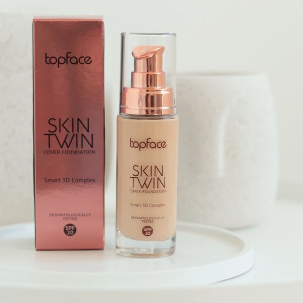 Тональный крем TopFace Skin Twin Cover Foundation 1229928966 фото