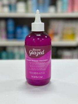 Крем-уход для блеска волос с эффектом глазировки Inebrya Shecare Glazed Intense Treatment 250 мл 2505255739 фото