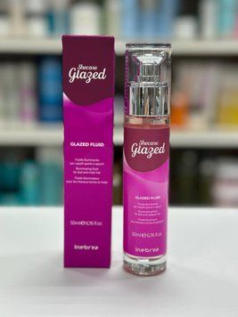 Капли-флюид для блеска волос с эффектом глазирования Inebrya Sheсare Glazed Fluid 50 мл 2505289072 фото