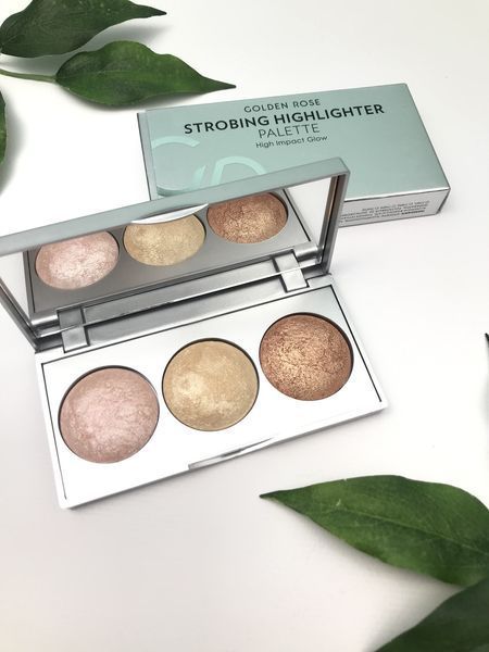 Палітра для стробингу обличчя Golden Rose Strobing Highlighter 1230288631 фото