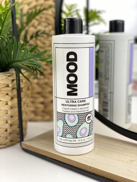 Шампунь для восстановления повреждённых волос Mood Ultra Care Restoring Shampoo 400мл 2101944901 фото