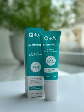 Балансирующий солнцезащитный крем для лица Q+A Niacinamide Balancing Daily Sunscreen 50ml 2572735544 фото