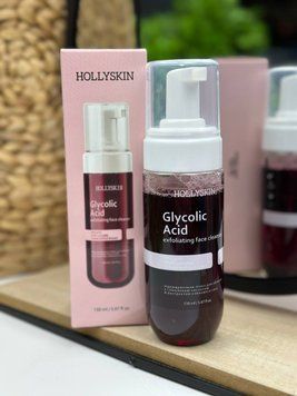 Пенка для умывания лица с гликолевой кислотой Hollyskin Glycolic Acid Exfoliating Face Cleanser 150 мл 985416515 фото